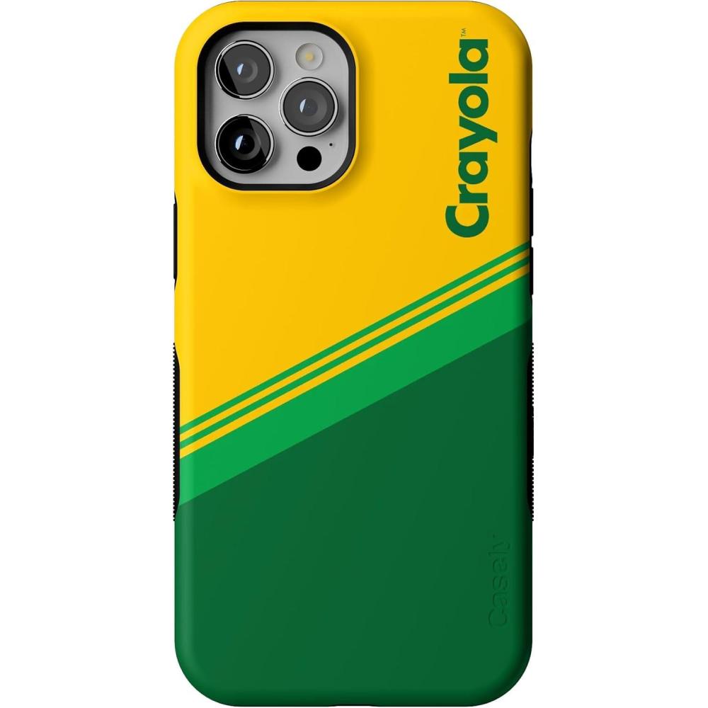 imageCasely iPhone 12 Pro Max Case  Denim Cowgirl  Fun on Weekdays  Compatible with MagSafe  Bold Protective Case DesignKeep It Classic  Crayola Crayon Box