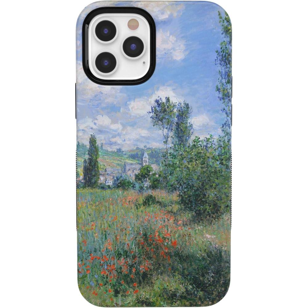 imageCasely iPhone 12 Pro Max Case  Denim Cowgirl  Fun on Weekdays  Compatible with MagSafe  Bold Protective Case DesignThe Met Museum  Monets View