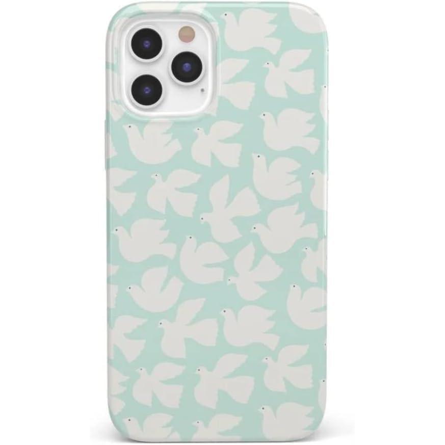 imageCasely iPhone 12 Pro Max Case  Vida y Muerte  Frida Kahlo Dotted Skull CaseLove Birds  White Doves