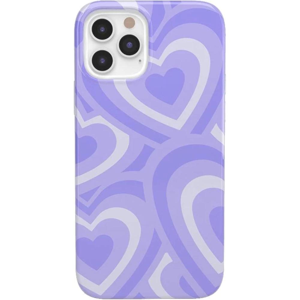 imageCasely iPhone 12 Pro Max Case  Vida y Muerte  Frida Kahlo Dotted Skull CaseLove Song  Lavender Heart
