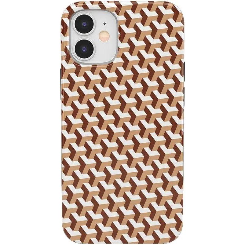 imageCasely iPhone 1212 Pro Case  Spring Forward  Daisy Floral  Classic UltraSlim DesignStep It Up  Abstract Geo