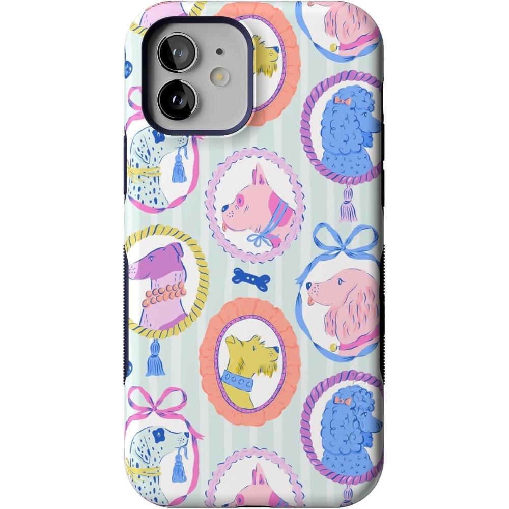 imageCasely iPhone 1212 Pro Case  Tropical Dreams  Pura Vida  Compatible with MagSafe  Bold Protective DesignChateau Pups  French Dog