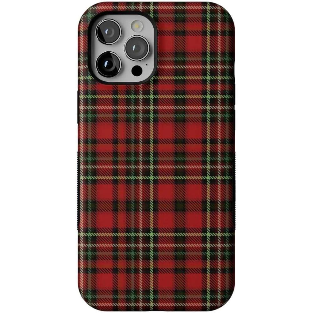 imageCasely iPhone 1212 Pro Case  Tropical Dreams  Pura Vida  Compatible with MagSafe  Bold Protective DesignFireside Flannel  Signature Plaid