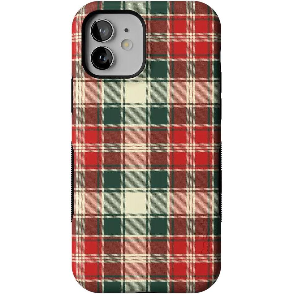 imageCasely iPhone 1212 Pro Case  Tropical Dreams  Pura Vida  Compatible with MagSafe  Bold Protective DesignPlaid  Proper  Signature Plaid