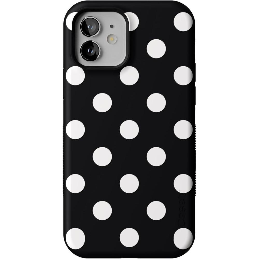 imageCasely iPhone 1212 Pro Case  Tropical Dreams  Pura Vida  Compatible with MagSafe  Bold Protective DesignPolka Dots  High Contrast Design