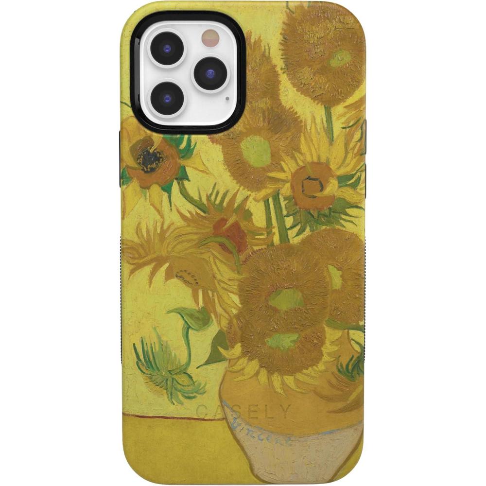 imageCasely iPhone 1212 Pro Case  Tropical Dreams  Pura Vida  Compatible with MagSafe  Bold Protective DesignVan Gogh  Sunflowers  Floral