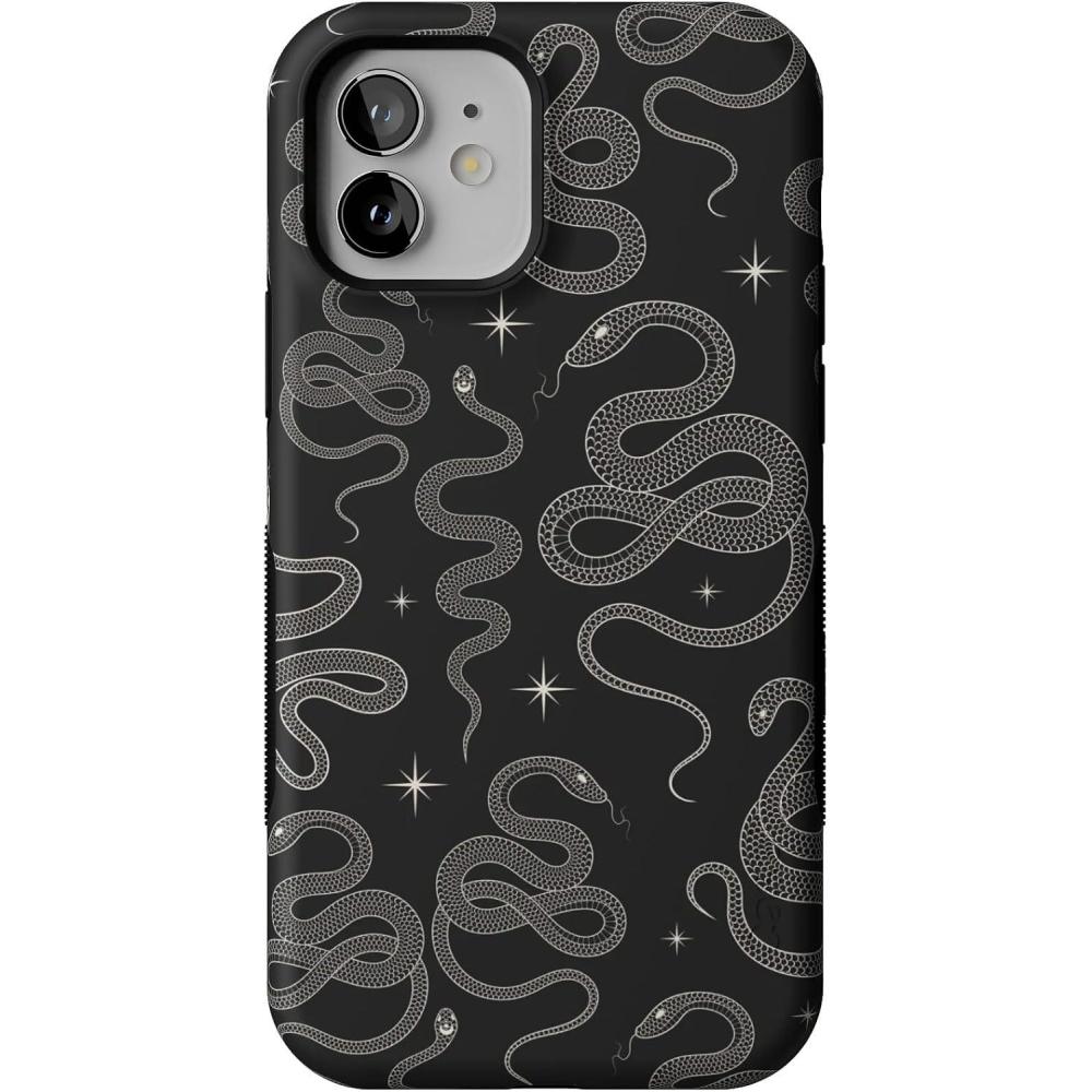 imageCasely iPhone 1212 Pro Case  Tropical Dreams  Pura Vida  Compatible with MagSafe  Bold Protective DesignWere Ready For It  Black Serpent