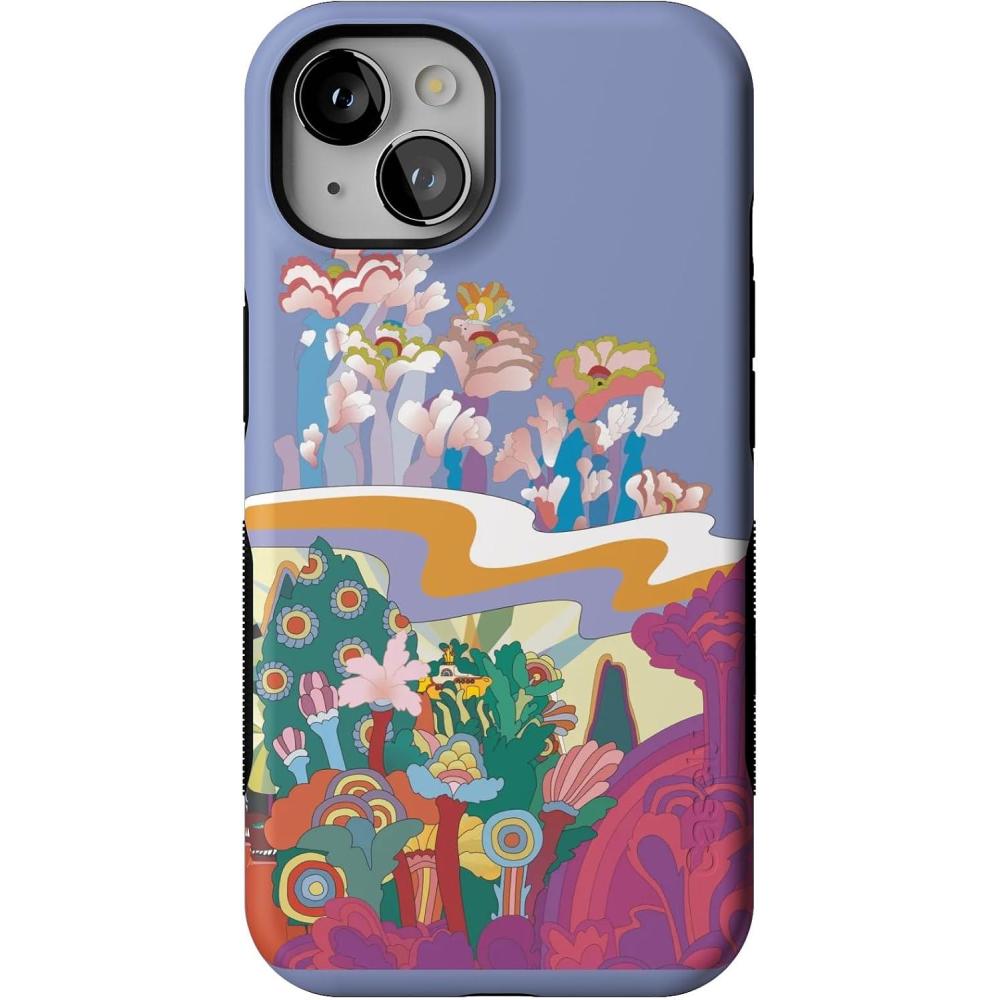 imageCasely iPhone 13 Case  Field of Flowers  Pastel Floral  Compatible with MagSafe  Bold Protective DesignBeatles  Beneath the Waves  Yellow Submarine