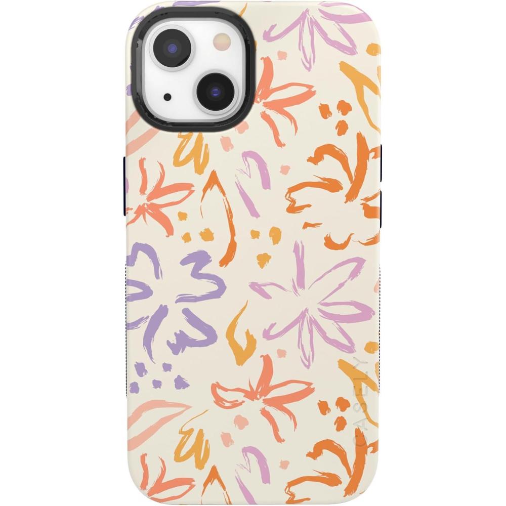 imageCasely iPhone 13 Case  Field of Flowers  Pastel Floral  Compatible with MagSafe  Bold Protective DesignHibiscus Blooms  Hawaiian Floral