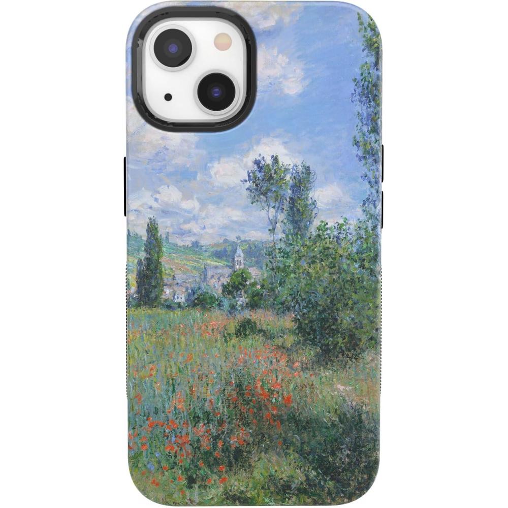 imageCasely iPhone 13 Case  Field of Flowers  Pastel Floral  Compatible with MagSafe  Bold Protective DesignThe Met Museum  Monets View