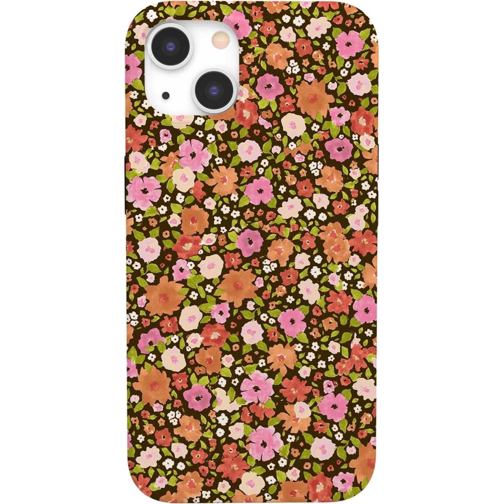 imageCasely iPhone 13 Case  Sage Garden  Green Floral  Compatible with MagSafe  Classic Ultra Slim Case DesignRustic Roses  Boho Bouquet