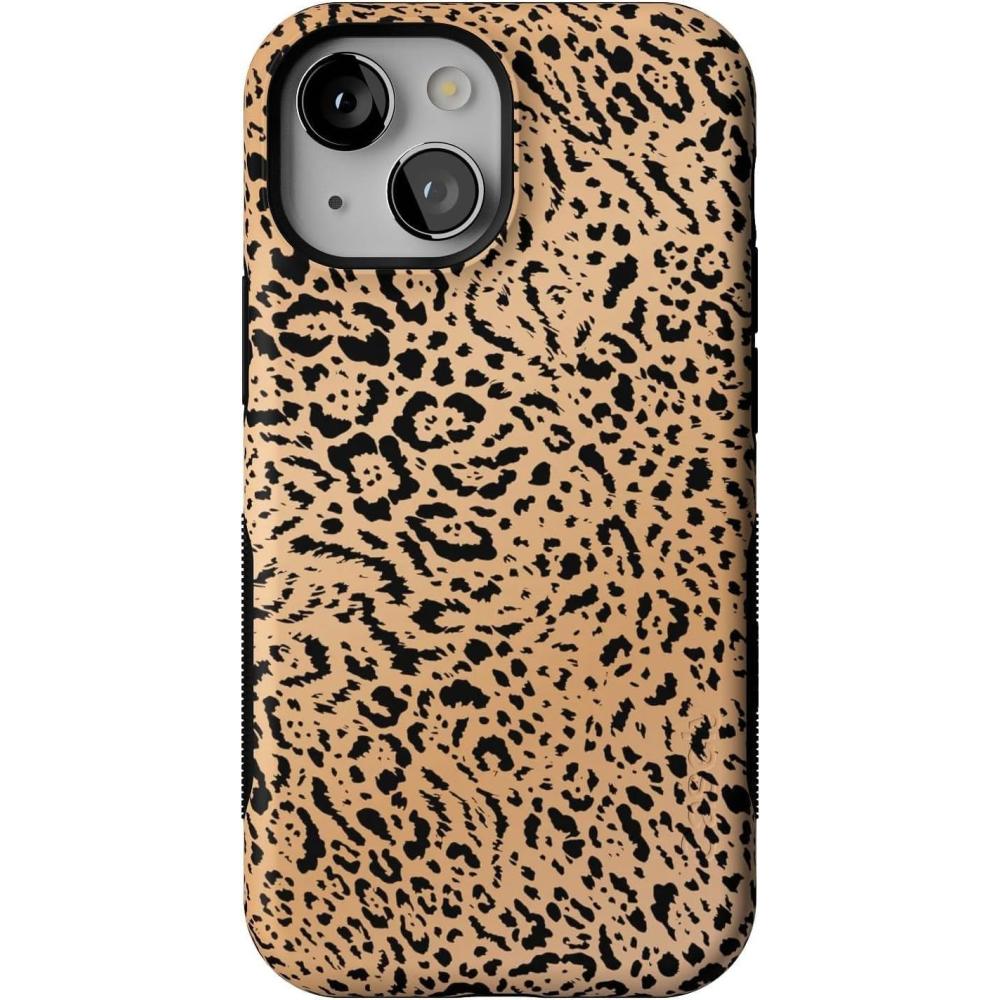 imageCasely iPhone 13 Mini Case  Id Pick You  Red Strawberry  Compatible with MagSafe  Bold Protective DesignBorn to Be Wild  Jaguar Print
