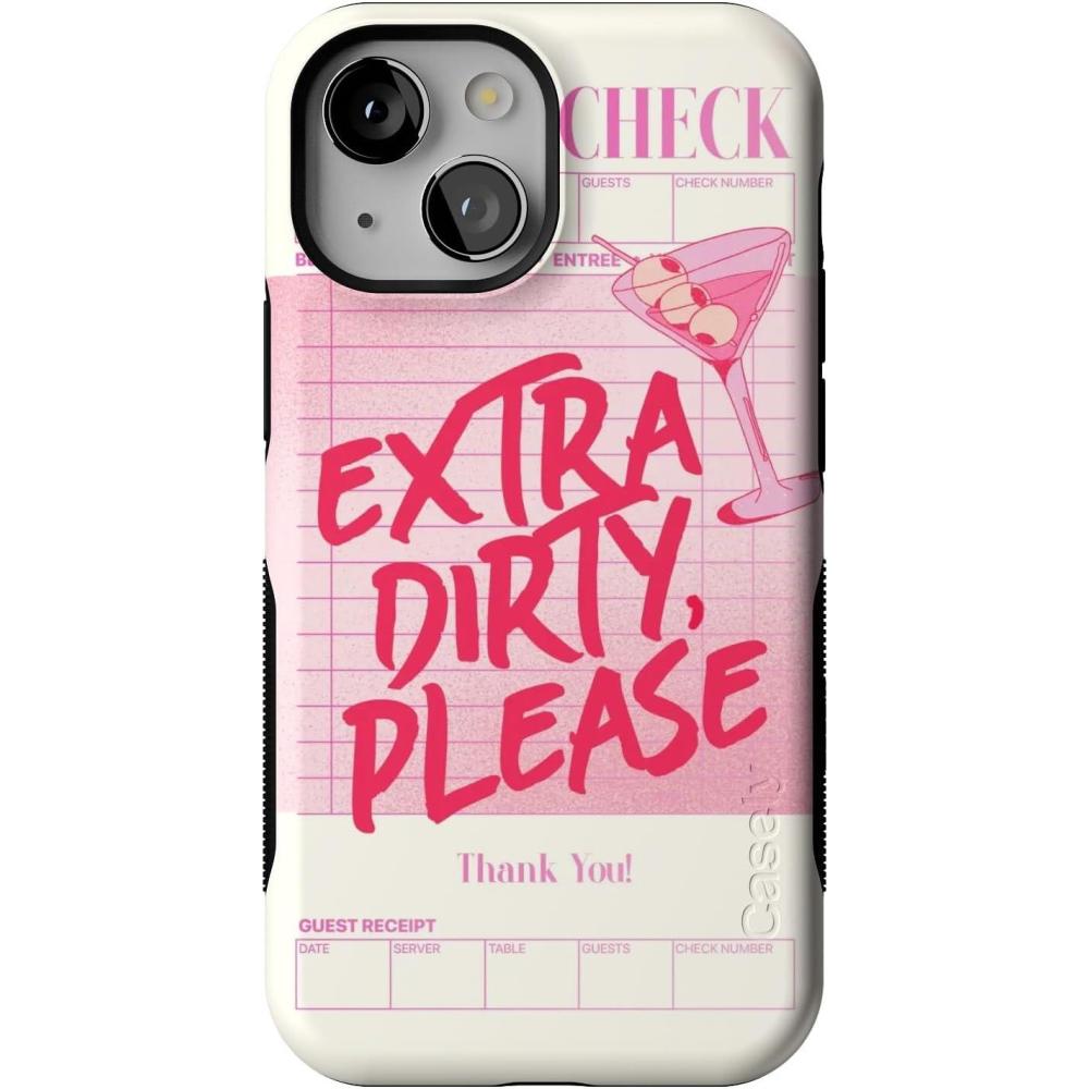 imageCasely iPhone 13 Mini Case  Id Pick You  Red Strawberry  Compatible with MagSafe  Bold Protective DesignExtra Dirty Please  Fun on Weekdays