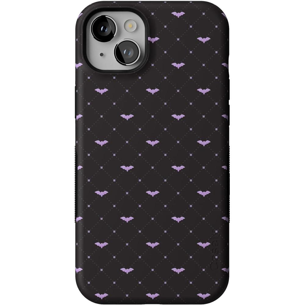 imageCasely iPhone 13 Mini Case Such a Battie Purple Bats Compatible with MagSafe Bold Protective Design