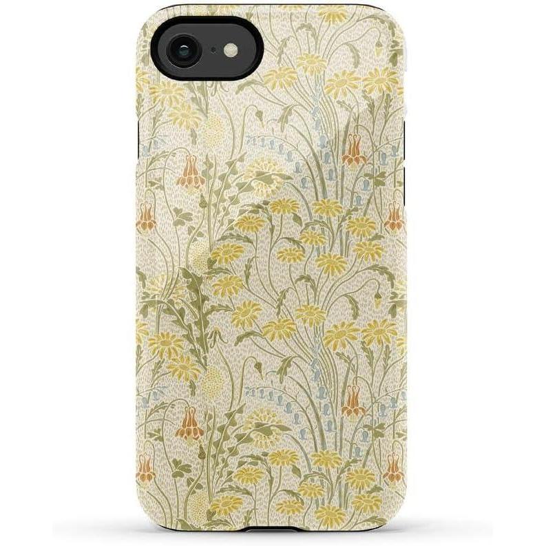 imageCasely iPhone SE 2020 amp 2022 Case  Hibiscus Blooms  Hawaiian Floral  Essential Slim DualLayer Protective Case DesignBoho Blooms  Golden Floral
