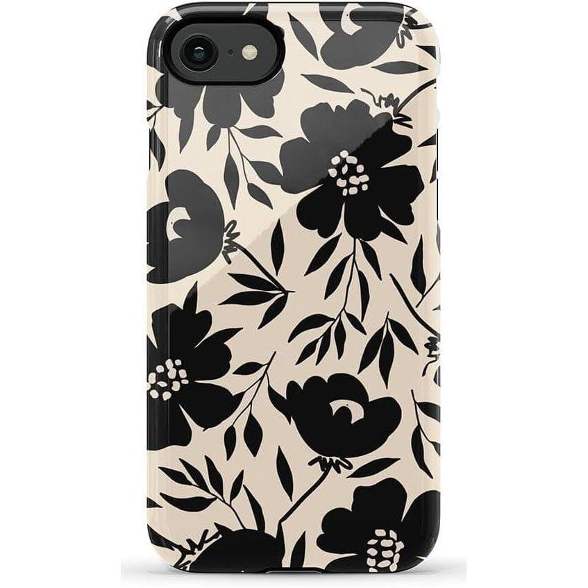 imageCasely iPhone SE 2020 amp 2022 Case  Hibiscus Blooms  Hawaiian Floral  Essential Slim DualLayer Protective Case DesignDark Fantasy  Contrast Floral