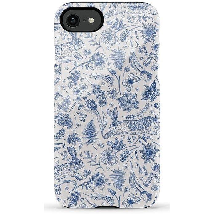 imageCasely iPhone SE 2020 amp 2022 Case  Hibiscus Blooms  Hawaiian Floral  Essential Slim DualLayer Protective Case DesignHop  Bloom  Bunny Toile