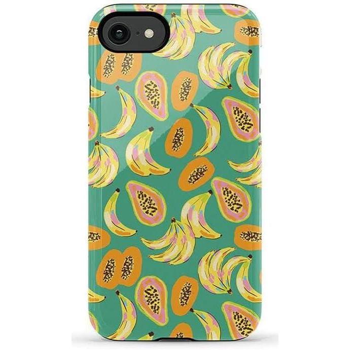 imageCasely iPhone SE 2020 amp 2022 Case  Hibiscus Blooms  Hawaiian Floral  Essential Slim DualLayer Protective Case DesignPapaya Palms  Dippin Daisys Tropical Vacation