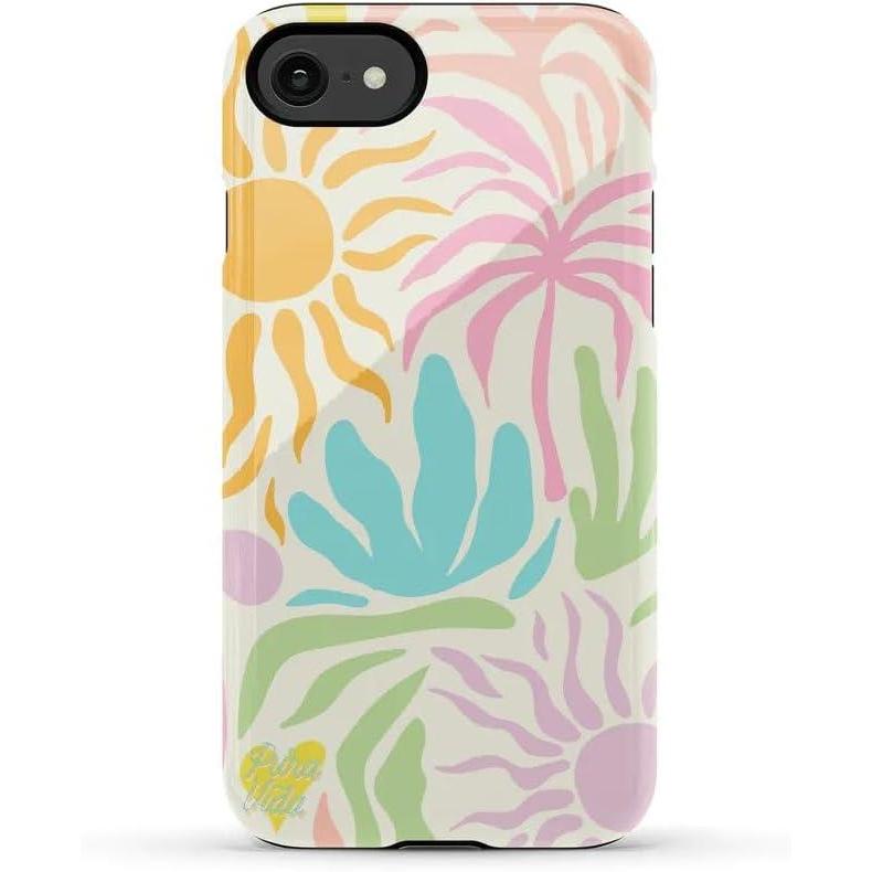 imageCasely iPhone SE 2020 amp 2022 Case  Hibiscus Blooms  Hawaiian Floral  Essential Slim DualLayer Protective Case DesignPura Vida  Oasis