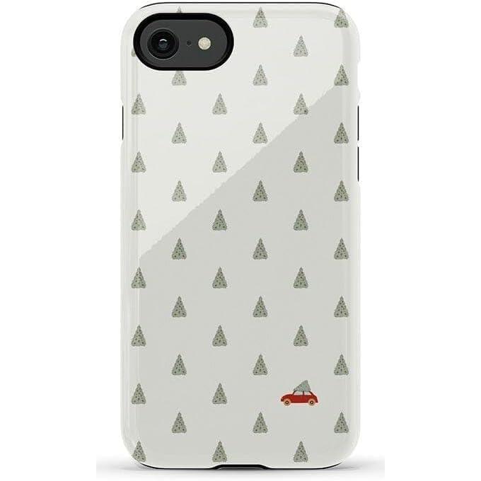 imageCasely iPhone SE 2020 amp 2022 Case  Hibiscus Blooms  Hawaiian Floral  Essential Slim DualLayer Protective Case DesignRockin Around  Christmas Tree