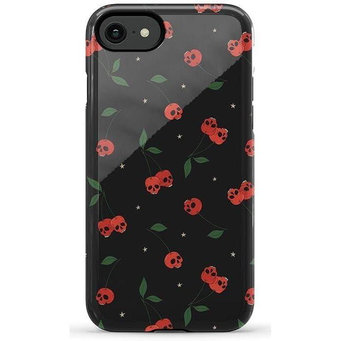 imageCasely iPhone SE 2020 amp 2022 Case  Hibiscus Blooms  Hawaiian Floral  Essential Slim DualLayer Protective Case DesignSweet Revenge  Cherry Skulls