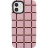 imageCasely iPhone 1212 Pro Case  Tropical Dreams  Pura Vida  Compatible with MagSafe  Bold Protective DesignUptown Gridlock  Pink Checkerboard