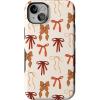 imageCasely iPhone 13 Case  Fall Girlie  Pumpkin Spice Bows  Compatible with MagSafe  Bold Protective Design