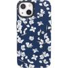 Navy Cherry Blossom Floral
