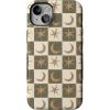 imageCasely iPhone 13 Mini Case  Mystic Moonstar  Green Celestial  Compatible with MagSafe  Bold Protective Design