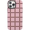 Uptown Gridlock | Pink Checkerboard