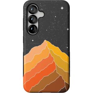 Casely Galaxy S25 Case | Oasis | Pura Vida Floral | Compatible with MagSafe | Bold Protective Design(Night Skies | Mountain Starlight)