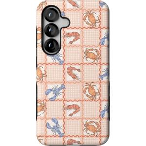 Casely Galaxy S25 Case | Oasis | Pura Vida Floral | Compatible with MagSafe | Bold Protective Design(On the Cape | Coastal Summer)
