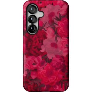Casely Galaxy S25 Case | Oasis | Pura Vida Floral | Compatible with MagSafe | Bold Protective Design(Romance Novel | Moody Floral)
