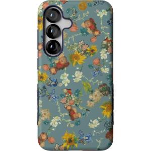 Casely Galaxy S25 Case | Vincent’s Flowers | Van Gogh Museum | Compatible with MagSafe | Bold Protective Case Design