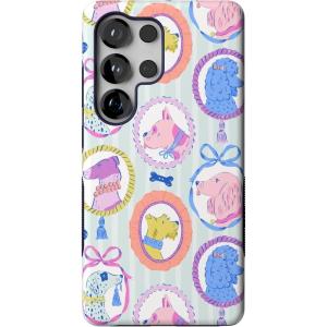 Casely Galaxy S25 Ultra Case | Chateau Pups | French Dog | Compatible with MagSafe | Bold Protective Design(Chateau Pups | French Dog)