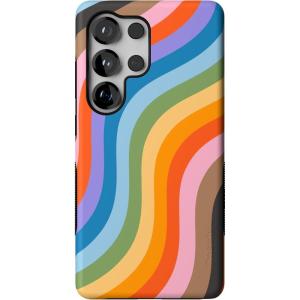 Casely Galaxy S25 Ultra Case | Chateau Pups | French Dog | Compatible with MagSafe | Bold Protective Design(Love for All | Rainbow Pride)