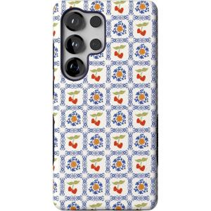 Casely Galaxy S25 Ultra Case | Chateau Pups | French Dog | Compatible with MagSafe | Bold Protective Design(Palermo | Dippin’ Daisy’s Italian Coast)