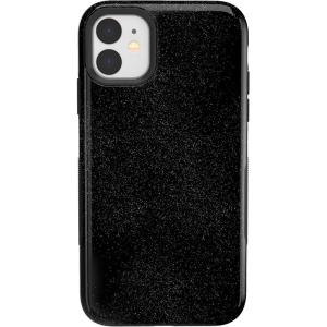 Casely iPhone 11 Case | Vida y Muerte | Frida Kahlo Dotted Skull Case(Midnight Onyx | Black Shimmer)