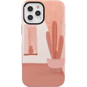 Casely iPhone 11 Pro Case | Flower My World | Ocean Blue Floral | Bold Protective Design(Desert Daze | Peachy Cactus)
