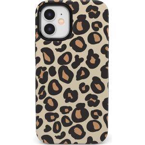 Casely iPhone 12 Mini Case | Viva La Vida | Frida Kahlo Collage | Compatible with MagSafe | Bold Protective Design(Into the Wild | Leopard)