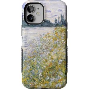 Casely iPhone 12 Mini Case | Viva La Vida | Frida Kahlo Collage | Compatible with MagSafe | Bold Protective Design(Monet’s Summer Landscape | The Met Series)
