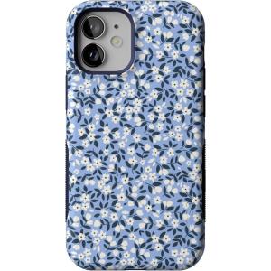 Casely iPhone 12 Mini Case | Viva La Vida | Frida Kahlo Collage | Compatible with MagSafe | Bold Protective Design(Picking Daisies | Cottagecore)