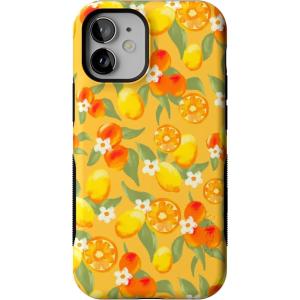 Casely iPhone 12 Mini Case | Viva La Vida | Frida Kahlo Collage | Compatible with MagSafe | Bold Protective Design(Positano | Dippin’ Daisy’s Italian Coast)