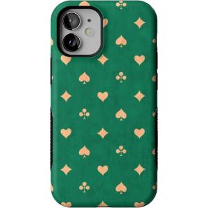 Casely iPhone 12 Mini Case | Viva La Vida | Frida Kahlo Collage | Compatible with MagSafe | Bold Protective Design(Royal Flush | French Deck)