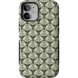 Casely iPhone 12 Mini Case | Viva La Vida | Frida Kahlo Collage | Compatible with MagSafe | Bold Protective Design(The Boyfriend Collection | Cabana Nights)