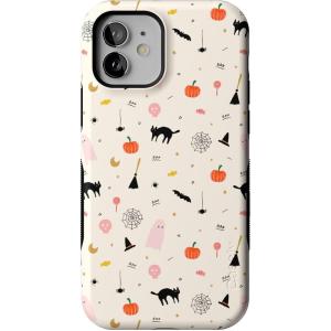 Casely iPhone 12 Mini Case | Witching Hour | Cute Halloween | Compatible with MagSafe | Bold Protective Design