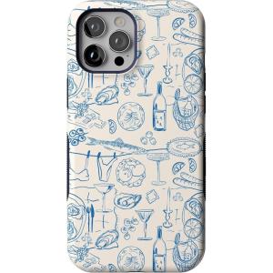 Casely iPhone 12 Pro Max Case | Denim Cowgirl | Fun on Weekdays | Compatible with MagSafe | Bold Protective Case Design(Amalfi Aperitivo | Dolce Vita)