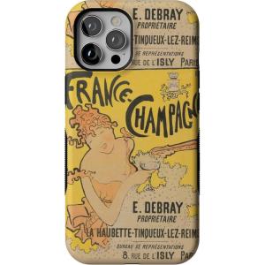 Casely iPhone 12 Pro Max Case | Denim Cowgirl | Fun on Weekdays | Compatible with MagSafe | Bold Protective Case Design(French Bubbly | Van Gogh Museum)