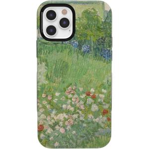 Casely iPhone 12 Pro Max Case | Denim Cowgirl | Fun on Weekdays | Compatible with MagSafe | Bold Protective Case Design(Vincent’s Admired Garden)