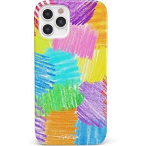 Casely iPhone 12 Pro Max Case | Vida y Muerte | Frida Kahlo Dotted Skull Case(Crayola | Scribble Me That | Rainbow Pencil)